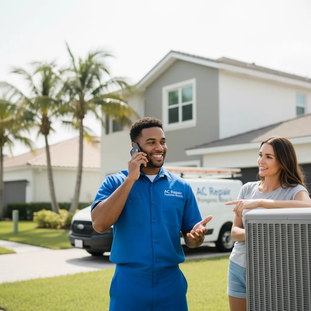 AC Repair Pompano Beach customer support in Waller